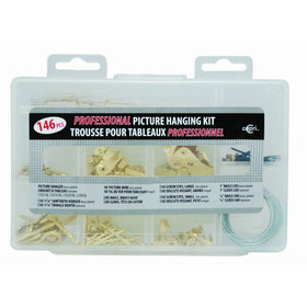Kiera Grace Professional Picture Hanging Kit, 146-Piece