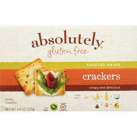 Absolutely Gluten Free Cracker Gf Tstd Onion