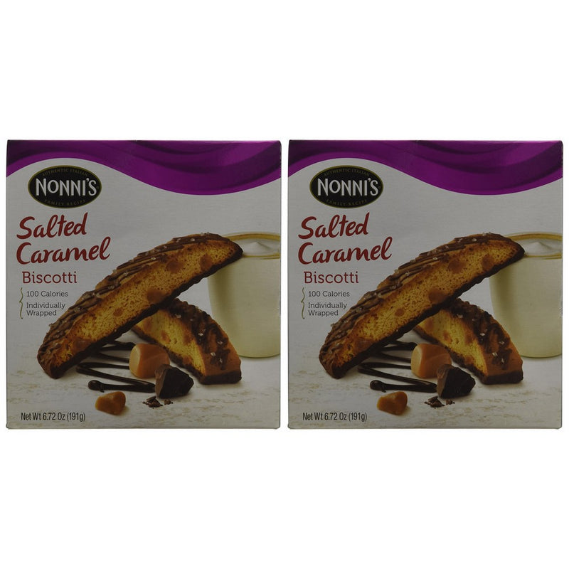 Nonnis Biscotti Salted Caramel