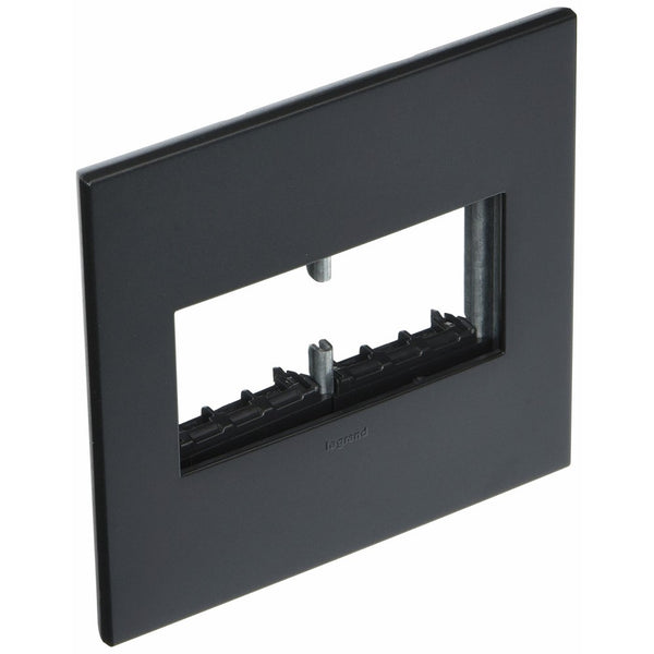 PASS & SEYMOUR AWP2GGR4 2g Graphite Wall Plate