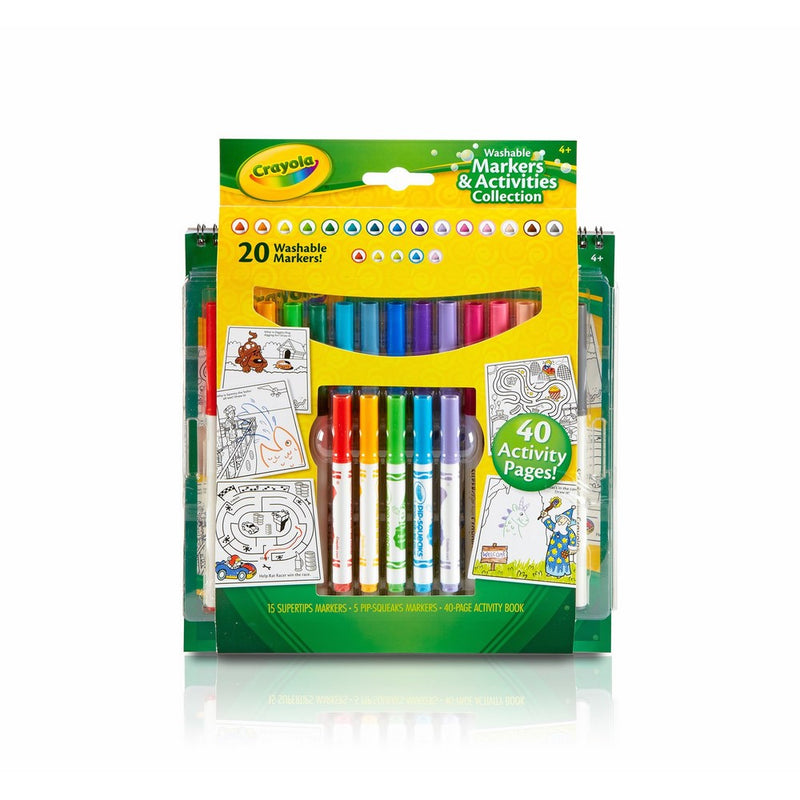 Crayola Washable Markers & Activities Collection