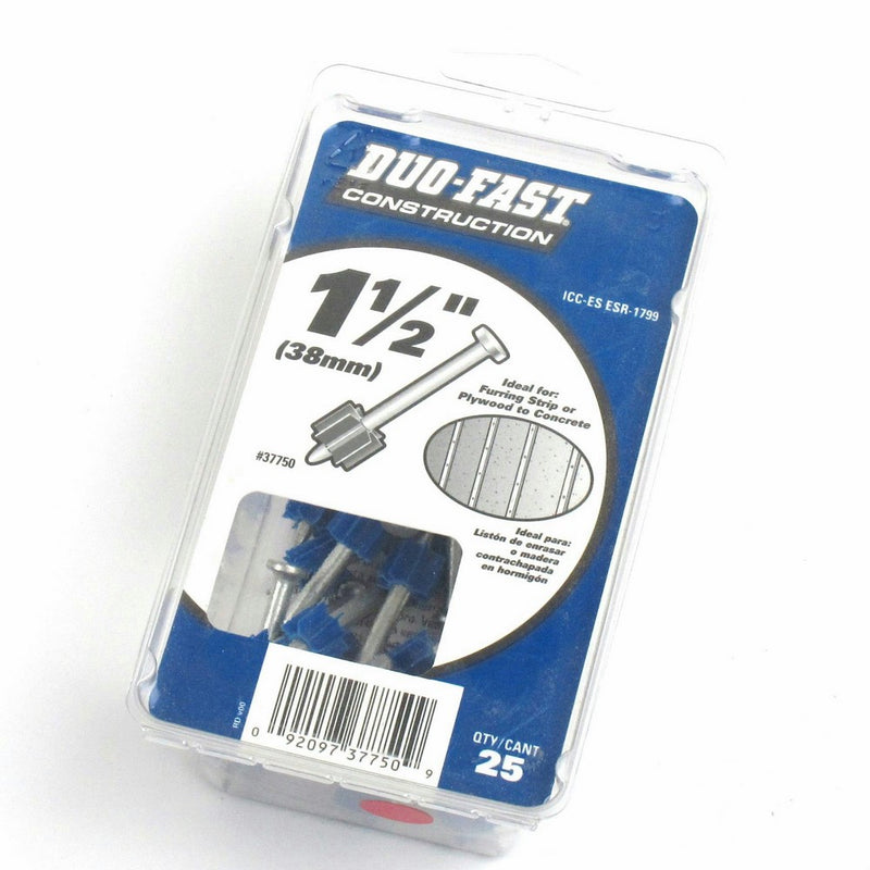 Duo-Fast Construction 25-Pack 1-1/2" Drive Pins- 37750
