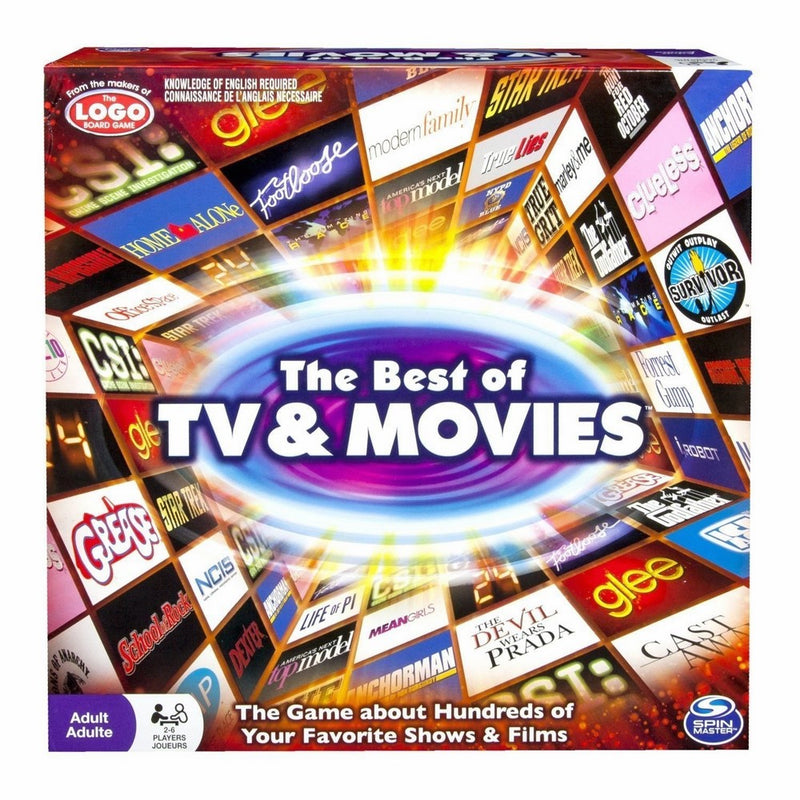 Spin Master Games Best of Movies & TV Board Game