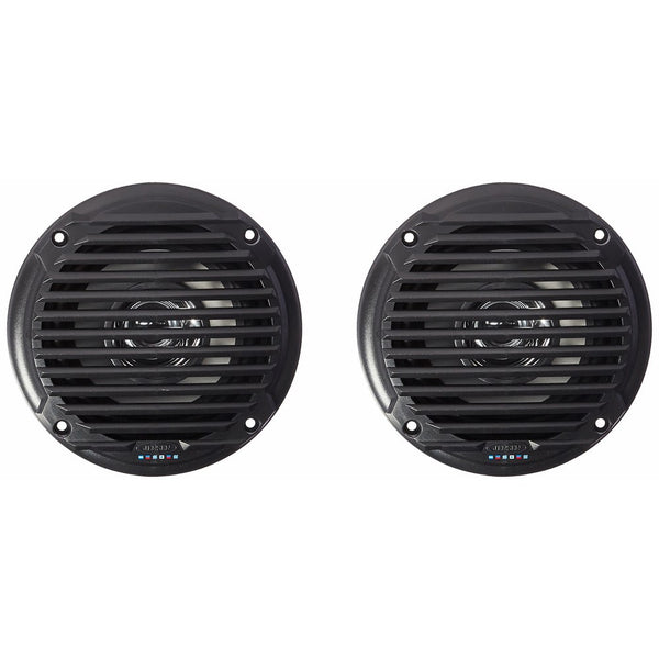 ASA Electronics JENSEN MS5006B Black Dual Cone Waterproof Speaker