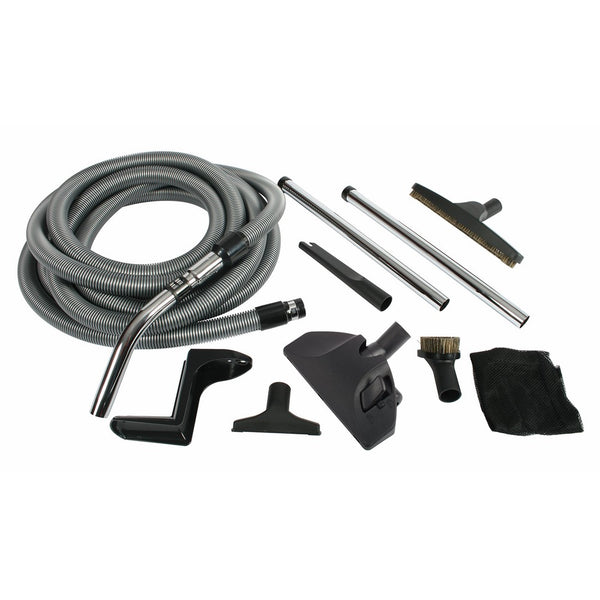 Cen-Tec Systems 91431 Complete Central Vacuum Accessory Kit with Metal Wands