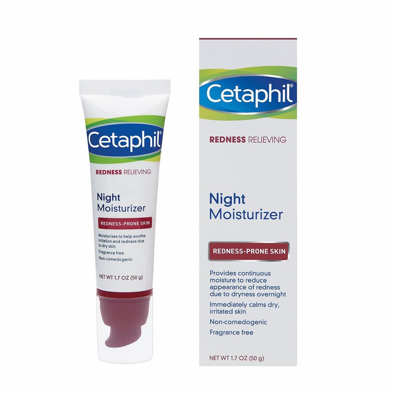 Cetaphil Redness Relieving Night Moisturizer, 1.7 Ounce