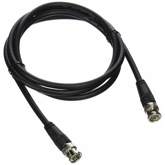 C2G 40026 75 OHM BNC Cable, Black (6 Feet, 1.82 Meters)