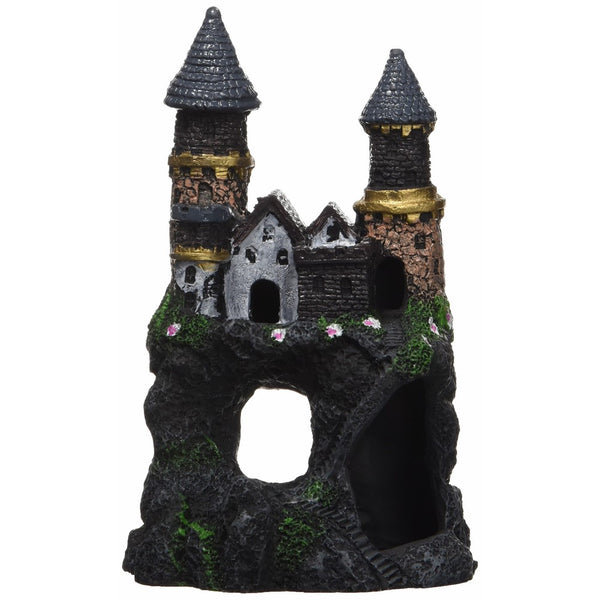 Penn Plax Enchanted Castle Ornament, Small