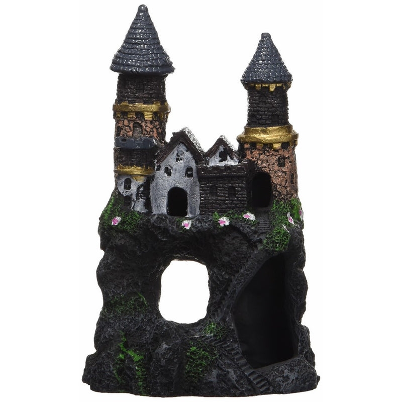 Penn Plax Enchanted Castle Ornament, Small