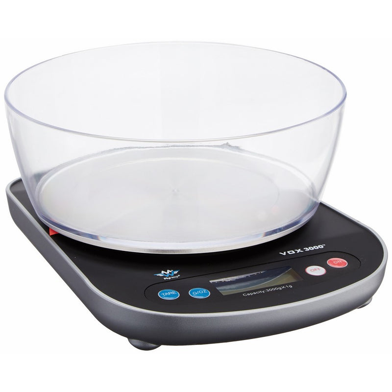 My Weigh SCMVOX3000 676 3000g by 1g Talking Kitchen Scale