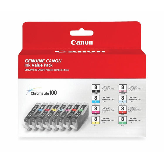 Canon CLI-8 8-Color Multipack Ink Tanks