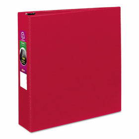 Avery 27203 Durable Binder with Slant Rings, 11 x 8 1/2, 2", Red