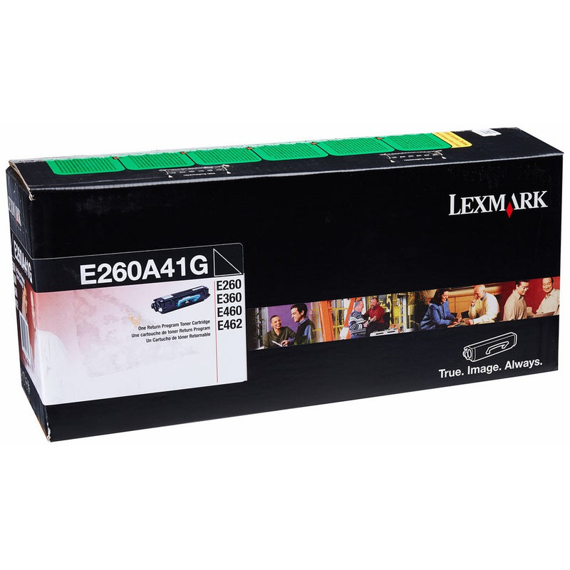 Lexmark Return Program Toner Cartridge for US Government, 3500 Yield (E260A41G)