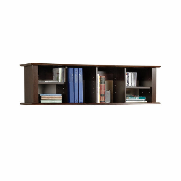 Prepac Espresso Wall Mounted Desk Hutch