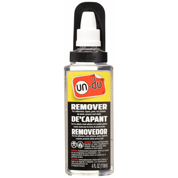 un-du Original Formula Sticker, Tape and Label Remover (Cannot Be Sold in California) - 4 Ounce