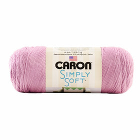CaronSimply Soft Collection Yarn - (4) Medium Gauge 100% Acrylic - 6 oz -Blackberry-Machine Wash & Dry