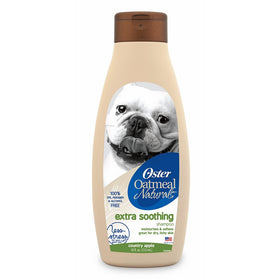 Oster Oatmeal Naturals Extra Soothing Dog Shampoo, Country Apple, 18 Fluid Ounces (078590-115-001)