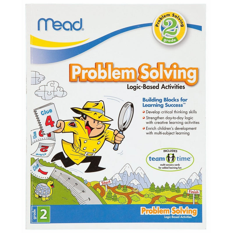 Mead 2nd Grade Problem Solving Workbook, 10 x 8-Inches, 96 Pages (48030)