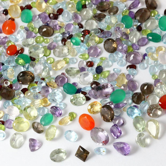 100 Carats Mixed Gem Natural Loose Gemstone Lot Wholesale Loose Mixed Gemstones Loose Natural Wholesale Gems Mix Beverly Oaks Certificate of Authenticity
