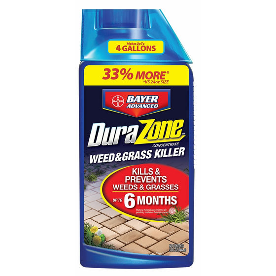 Bayer Advanced DuraZone DuraZone Weed & Grass Killer Concentrate, 32-Ounce