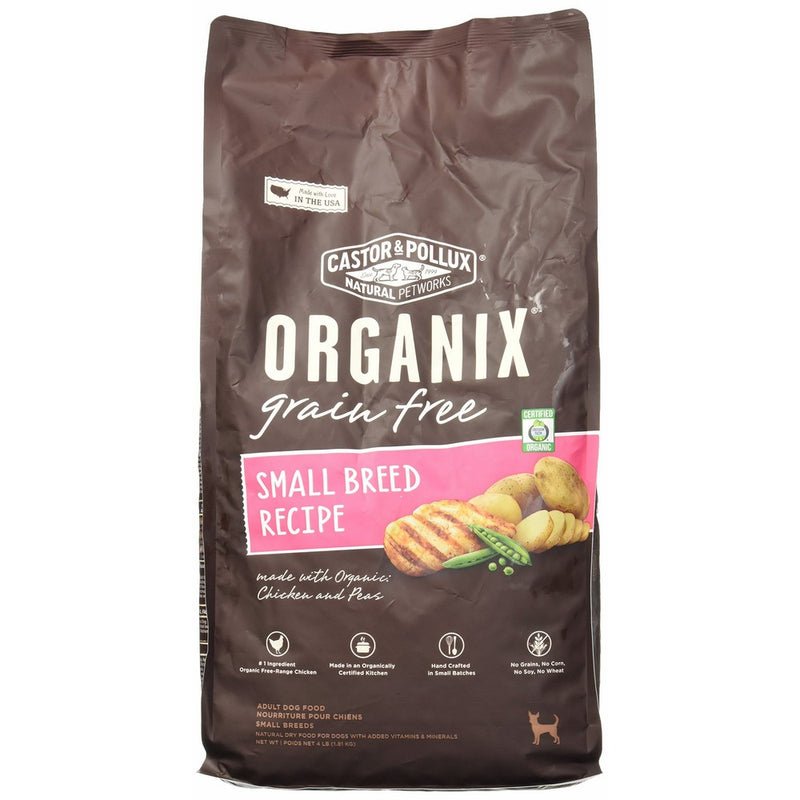 Organix Small Breed Recipe Dry Dog Food, 4-Pound
