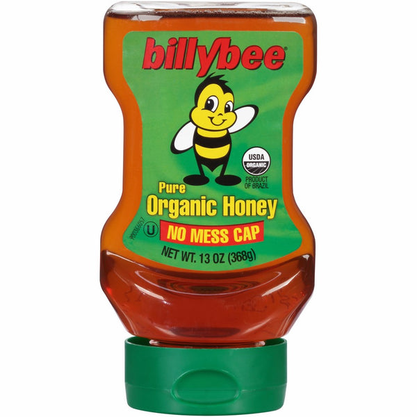 Billy Bee Organic Upside Down Liquid Honey, 13 oz