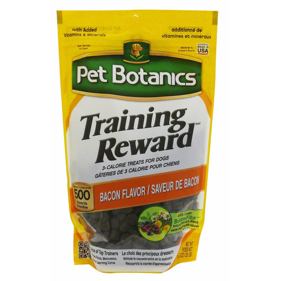 Pet Botanics Training Rewards Treats, Bacon, 20-Ounce