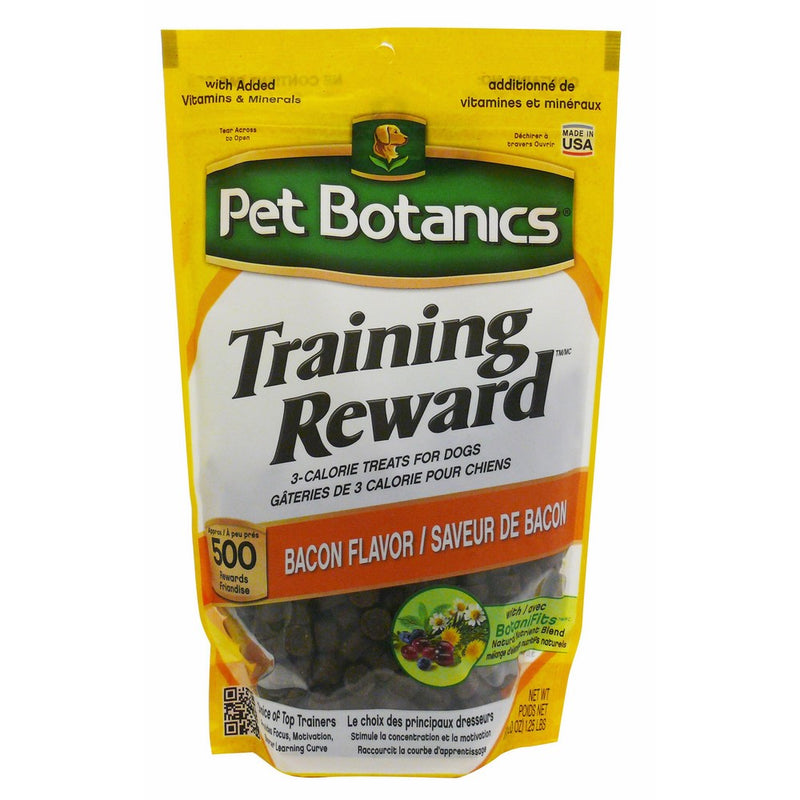 Pet Botanics Training Rewards Treats, Bacon, 20-Ounce