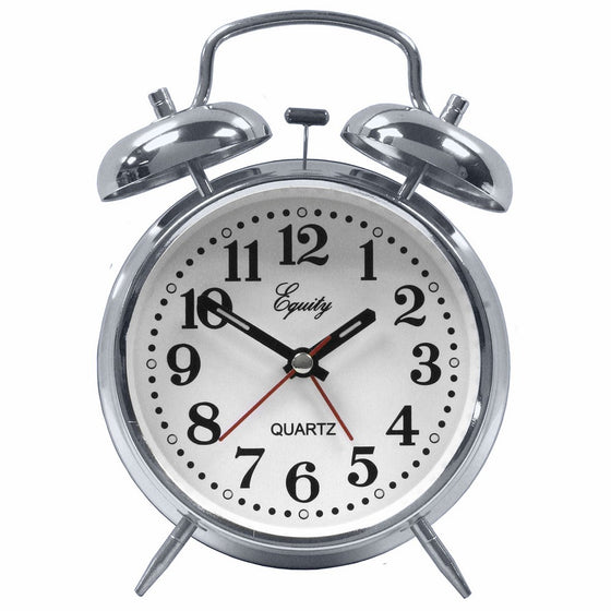 Equity by La Crosse Analog Twin Bell Alarm Clock