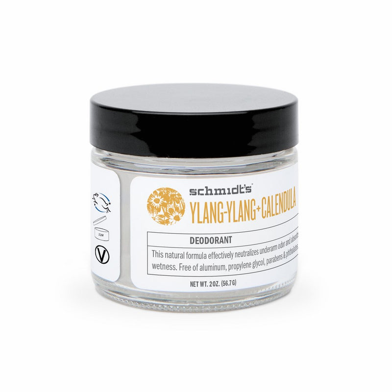Schmidt's Natural Deodorant, Ylang-Ylang and Calendula, 2 Ounce
