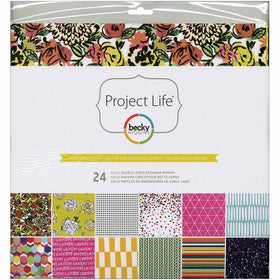 12x12 Project Life Designer Paper - Sunshine Edition