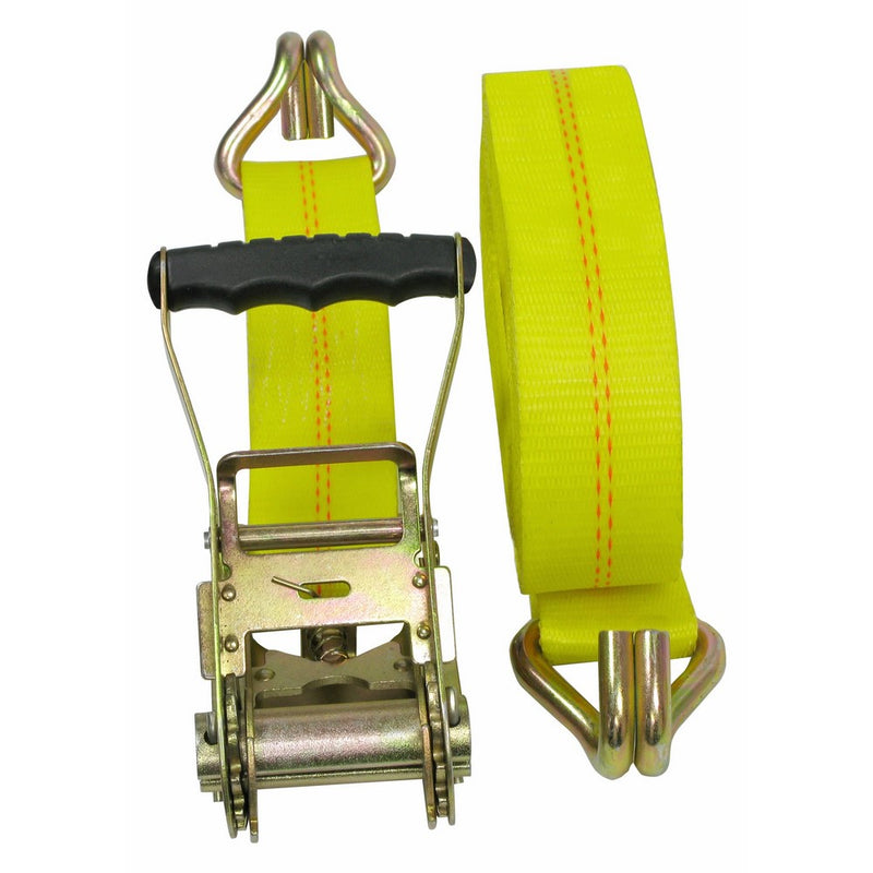 CargoLoc Ratchet Truck Tie Downs 2" x 27' x 10,000 lbs - J-Hooks - Promo