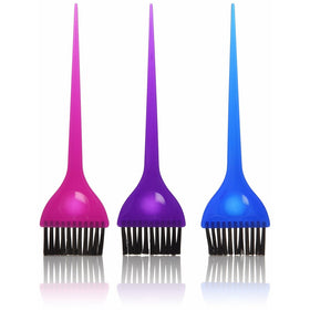 Soft 'N Style Translucent Dye Brush Set, 2.6 oz., 3 Piece, Pack of 4