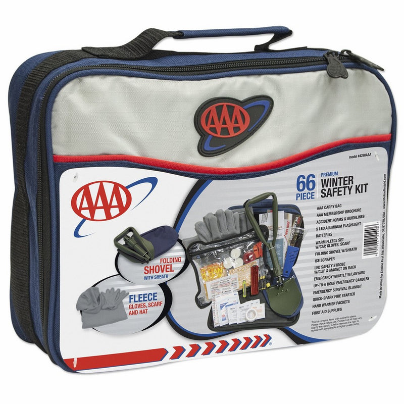 Lifeline AAA (4390AAA) 66-Piece Severe Weather Road Kit