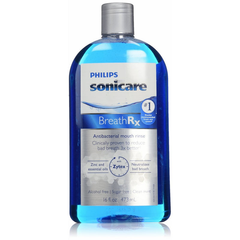 Philips Sonicare Breathrx Antibacterial Mouth Rinse, 16 FL. OZ.