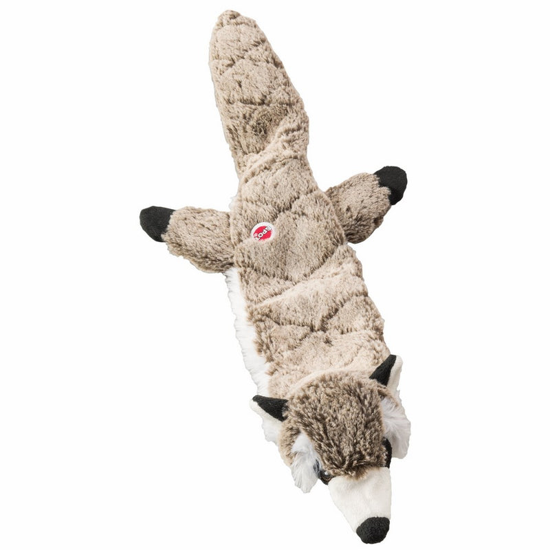 Ethical Pets Raccoon Skinneeez Extreme Stuffingless Quilted Dog Toy, 23"