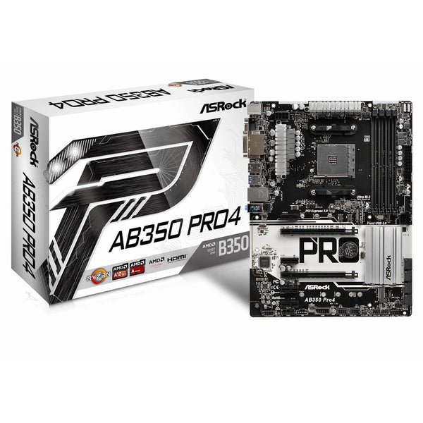 ASRock AB350 PRO4 ATX Motherboard