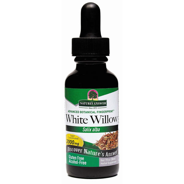 Nature's Answer Alcohol-Free White Willow Bark, 1-Fluid Ounce