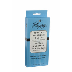 Hagerty 12-by-15-inch Silver Jewelry Polishing Cloth,lite beige