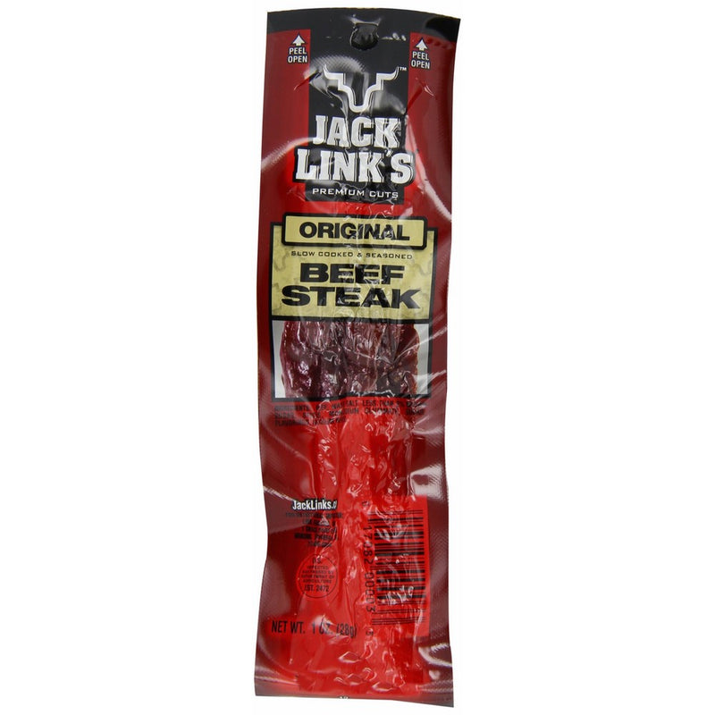 Jack Link's Beef Steak, Original, 1-Ounce Packages, 24 Count