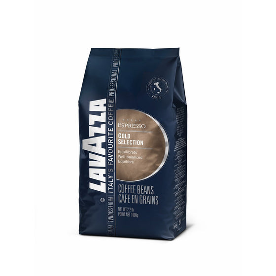 Lavazza Gold Selection Whole Bean Coffee Blend, Medium Espresso Roast, 2.2-Pound Bag