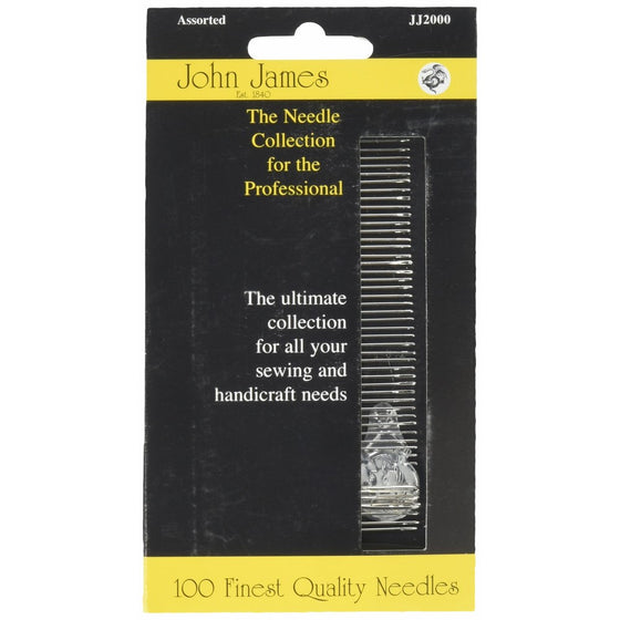 John James Professional Needle Collection, Assorted 100/Pkg