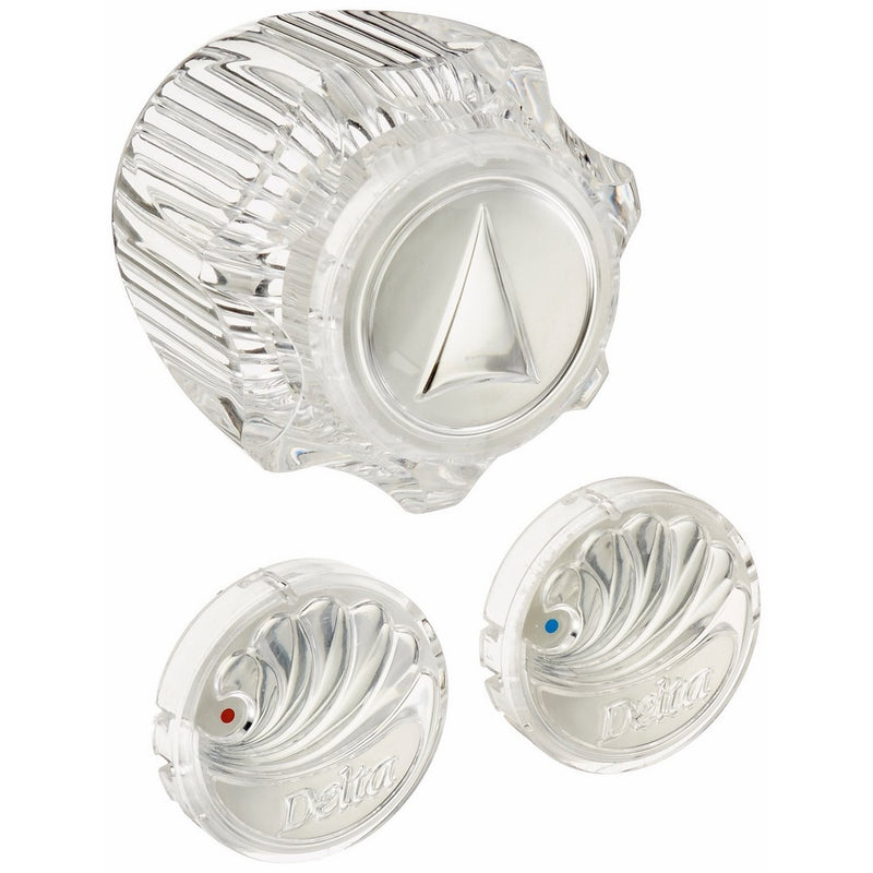 Delta Faucet H11 Single Clear Knob Handle Kit