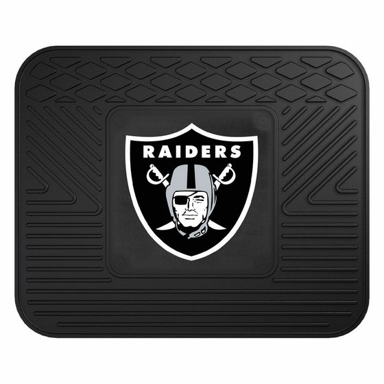 Fanmats NFL Oakland Raiders Vinyl Utility Mat