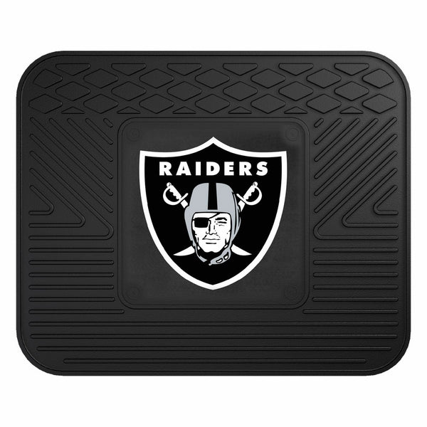 Fanmats NFL Oakland Raiders Vinyl Utility Mat