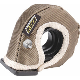 DEI 010140 T3 Titanium Turbo Shield - Custom Fit Turbo Blanket, 19" x 2.5"