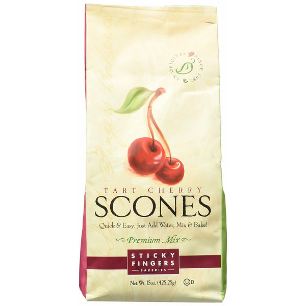 Sticky Fingers Mix Tart Cherry English Scone MIX 1lb. ( 454g)