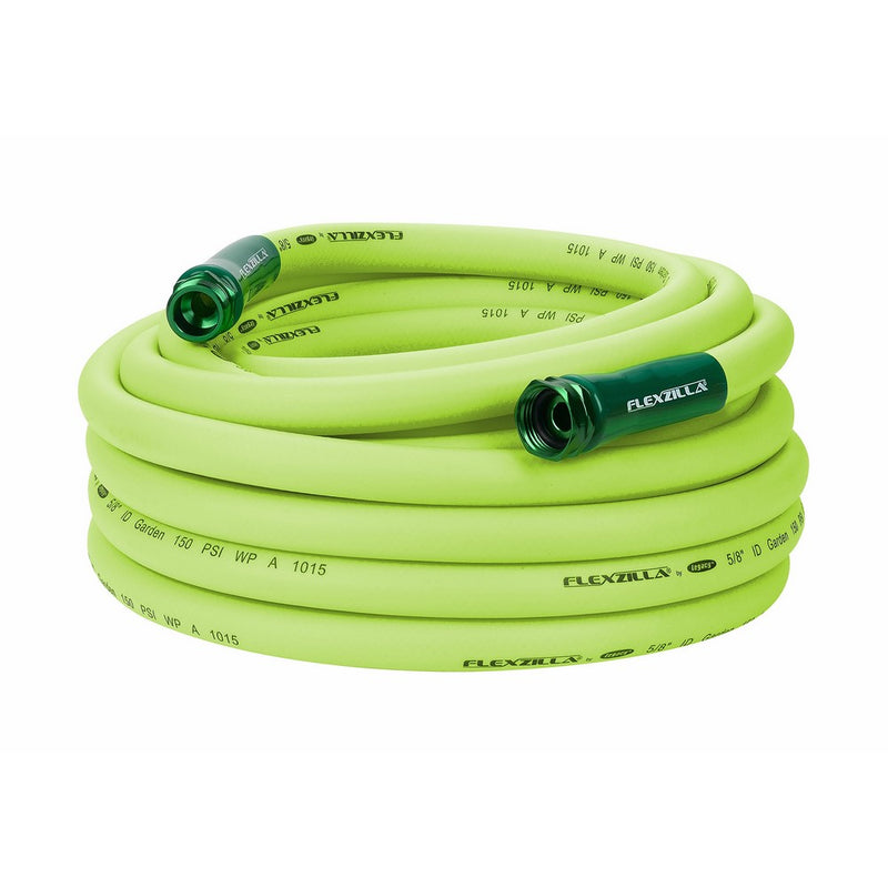 Flexzilla Garden Hose, 5/8 in. x 50 ft, Heavy Duty, Lightweight, Drinking Water Safe - HFZG550YW