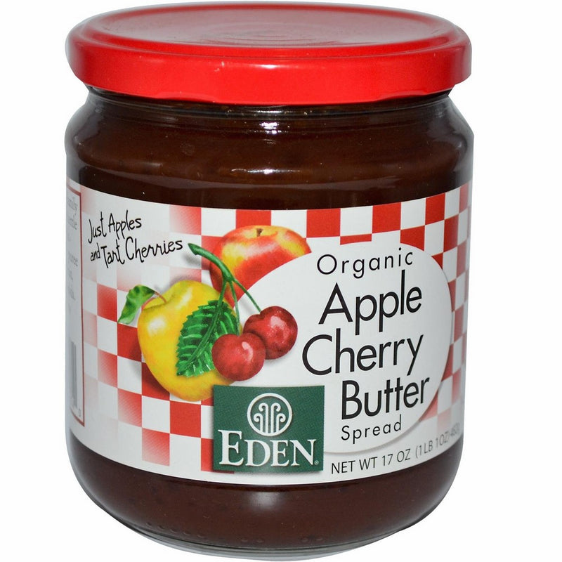 Eden Foods Organic Apple Cherry Butter Spread -- 17 oz