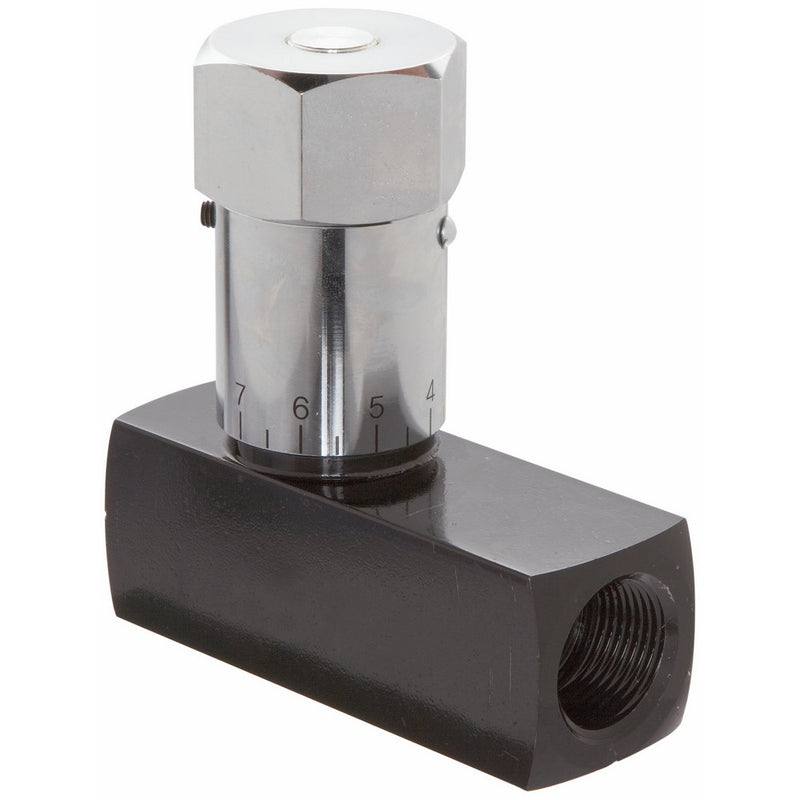 Prince WFC-1200 Wolverine Flow Control Valve, Carbon Steel, In-Line, 25 gpm Max Flow, 3/4" NPTF
